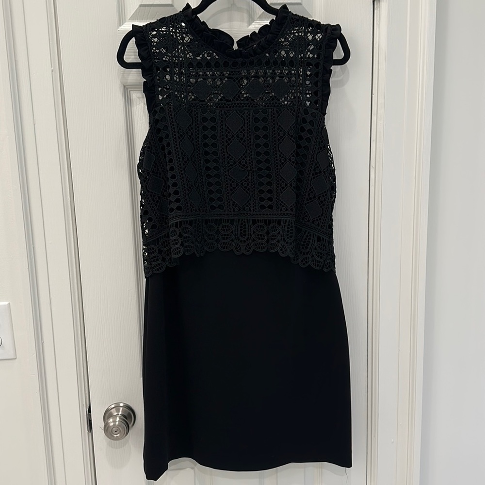 Shoshanna black cocktail dress